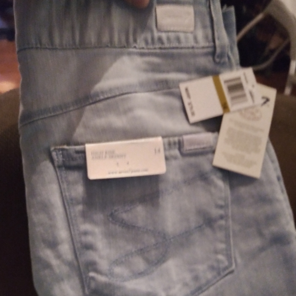 Seven7 High Rise Ankle Skinny Jeans